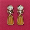 Indo Western Classic Earring With Mehndi Plating