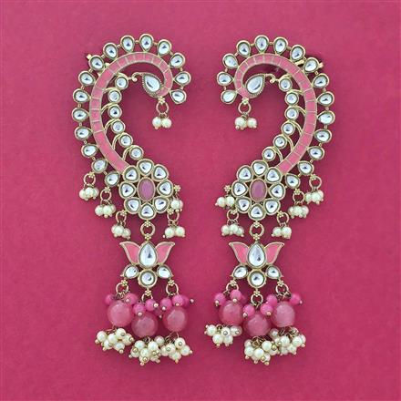 Indo Western Earcuff With Mehndi Plating