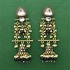 Indo Western Jhumki With Mehndi Plating