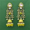 Indo Western Jhumki With Mehndi Plating
