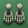 Indo Western Classic Earring With Mehndi Plating