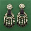 Indo Western Classic Earring With Mehndi Plating