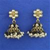Indo Western Jhumki with Mehndi Plating