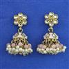 Indo Western Jhumki with Mehndi Plating