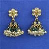Indo Western Jhumki with Mehndi Plating