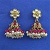Indo Western Jhumki with Mehndi Plating
