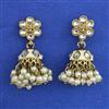 Indo Western Jhumki with Mehndi Plating