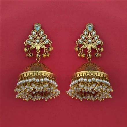 Indo Western Jhumki With Gold Plating