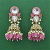 Indo Western Jhumki With Mehndi Plating