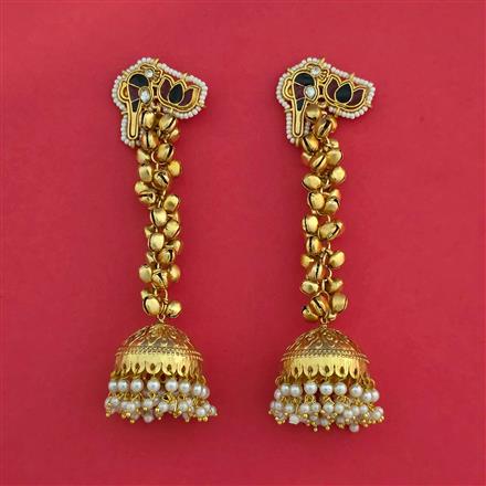 Indo Western Jhumki With Gold Plating