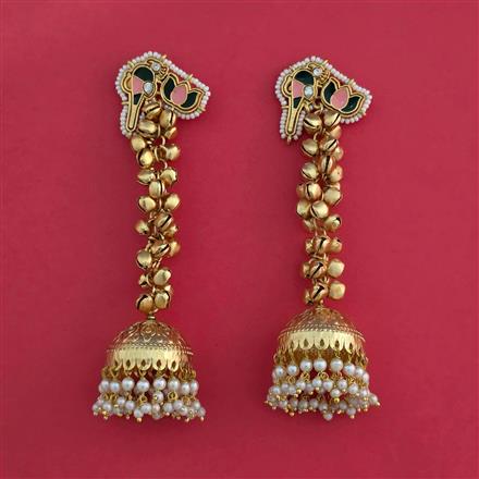Indo Western Jhumki With Gold Plating
