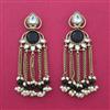 Indo Western Classic Earring With Mehndi Plating