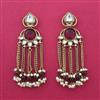 Indo Western Classic Earring With Mehndi Plating
