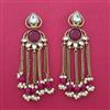 Indo Western Classic Earring With Mehndi Plating