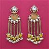 Indo Western Classic Earring With Mehndi Plating