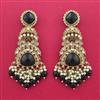 Indo Western Jhumki With Mehndi Plating