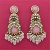 Indo Western Jhumki With Mehndi Plating