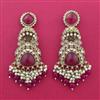 Indo Western Jhumki With Mehndi Plating