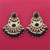 Indo Western Meenakari Earring With Mehndi Plating