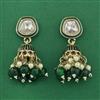 Indo Western Jhumki With Mehndi Plating