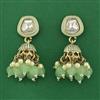 Indo Western Jhumki With Mehndi Plating
