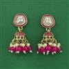 Indo Western Jhumki With Mehndi Plating