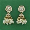 Indo Western Jhumki With Mehndi Plating