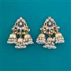 Indo Western Jhumki With Matte Gold Plating