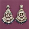 Indo Western Meenakari Earring With Mehndi Plating
