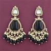 Indo Western Classic Earring With Mehndi Plating