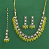 Indo Western Necklace Set With Mehndi Plating