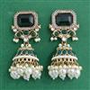 Indo Western Jhumki With Mehndi Plating