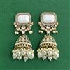 Indo Western Jhumki With Mehndi Plating