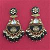 Indo Western Meenakari Earring With Mehndi Plating