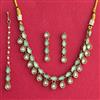 Indo Western Classic Necklace Set With Mehndi Plating
