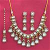 Indo Western Classic Necklace Set With Mehndi Plating