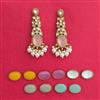 Indo Western Changeable Earring With Mehndi Plating