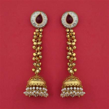Indo Western Jhumki With Gold Plating