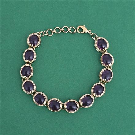 Indo Western Classic Bracelet With Mehndi Plating