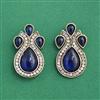 Indo Western Classic Earring With Mehndi Plating
