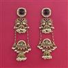Indo Western Jhumki With Mehndi Plating