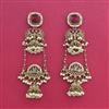 Indo Western Jhumki With Mehndi Plating
