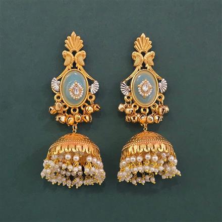 Indo Western Jhumki With Gold Plating