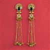 Indo Western Long Earring With Gold Plating