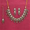 Indo Western Classic Necklace Set With Mehndi Plating