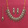 Indo Western Classic Necklace Set With Mehndi Plating