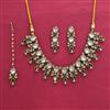 Indo Western Classic Necklace Set With Mehndi Plating