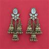 Indo Western Jhumki with Mehndi Plating