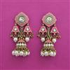 Indo Western Jhumki with Mehndi Plating