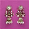 Indo Western Jhumki with Mehndi Plating